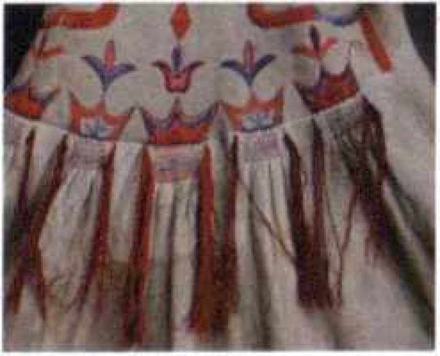 Орнаментальные мотивы в вышивке на женских шубах - М. П. Чебодаева